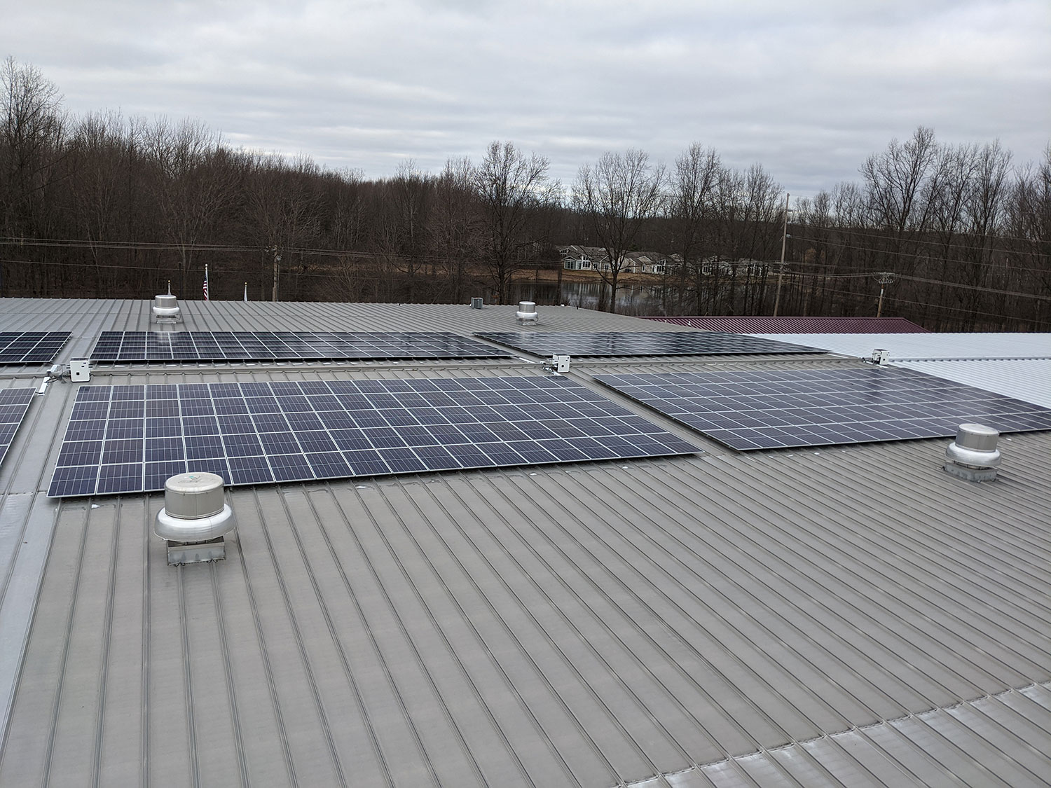 186kW Commercial Solar Array in Ohio