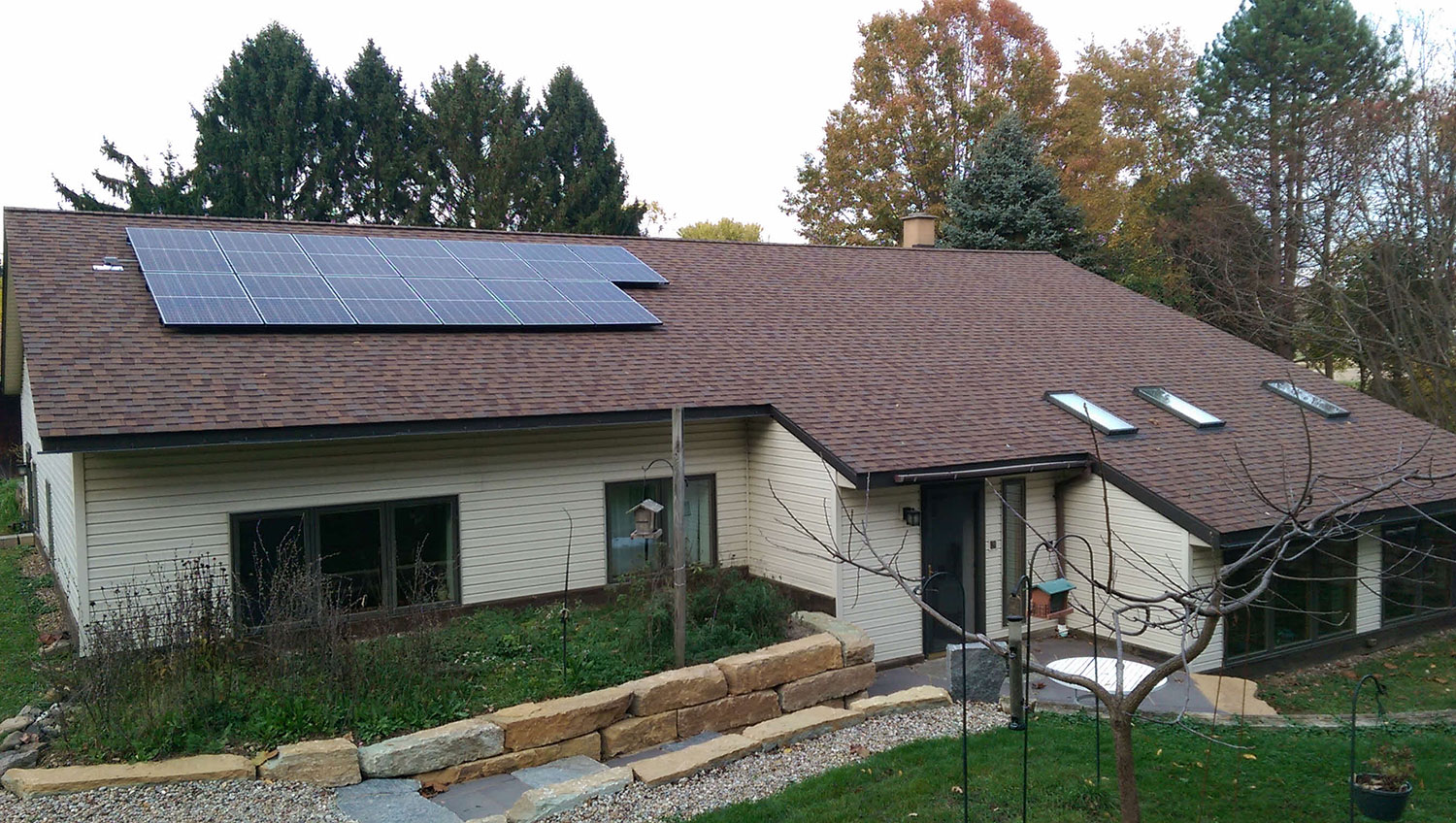 3640W Residential Rooftop Solar Array in Ohio